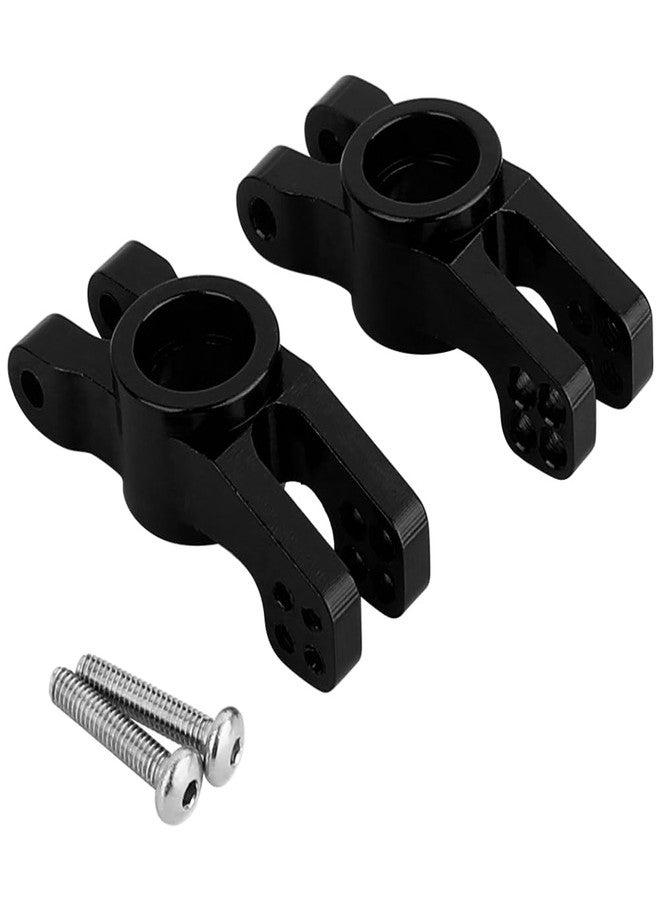 Pothyes Aluminum Front Rear Swing Arm & Steering Knuckle C-Hub Kit Compatible with 1/14 MJX Hyper Go 14210 14209 H14BM RC Upgrade Parts (Black) - Image 3